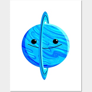 cartoon uranus Posters and Art